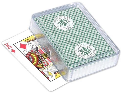 Plastic Card Box - Poker Size, Single Deck main image